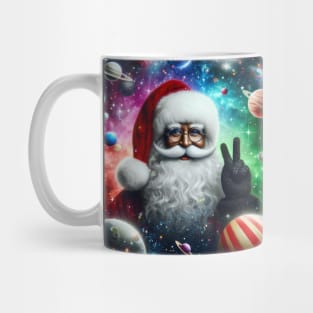 Santa in Space Mug